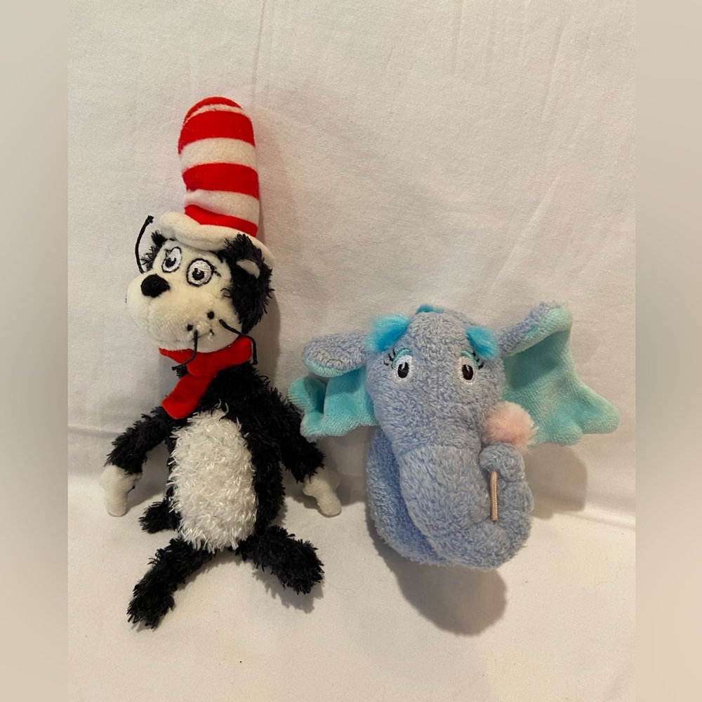 Finger Puppets Cat In The Hat And Horton Hears A Hoot